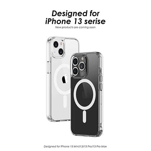 Casing Ponsel Magnetik Bening